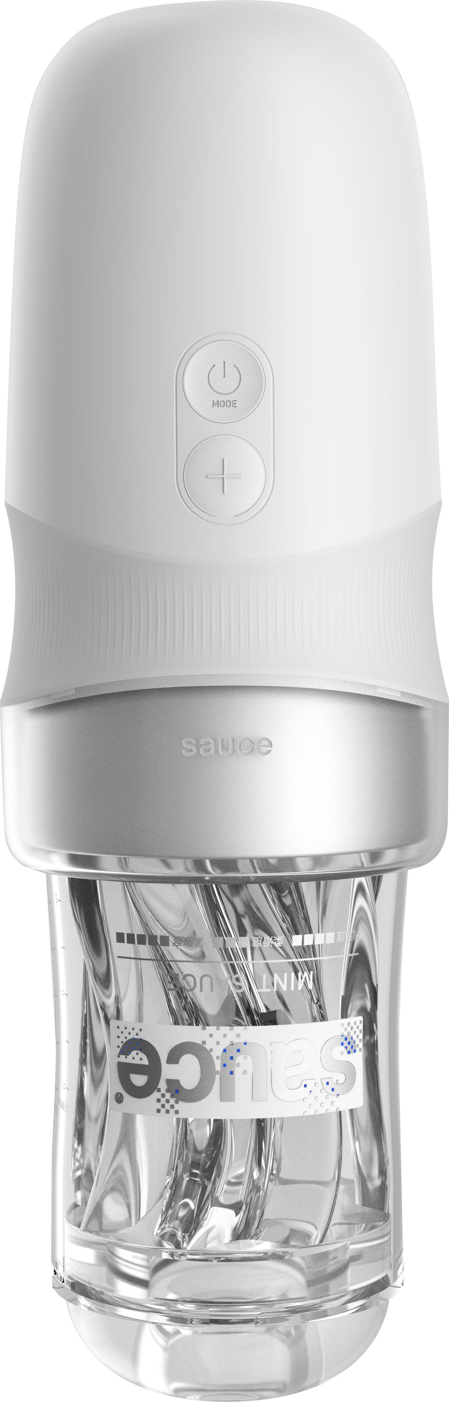 Sauce - Extra Sauce Automatische Masturbator - Wit