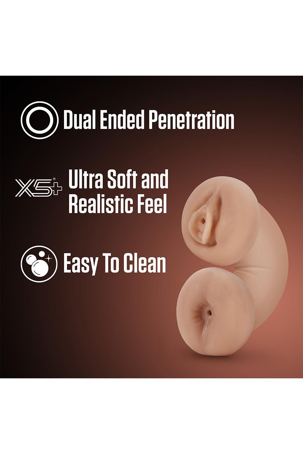 Blush - Tasha Glow in the Dark Masturbator Sleeve - Beige