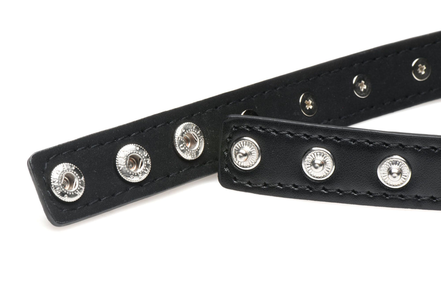 XR Brands - Spiked Heart Choker - Zwart