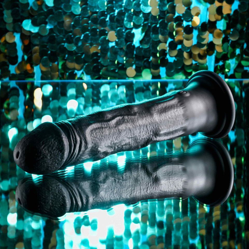 Evolved - Black Thunder Vibrerende Dildo - 25 cm