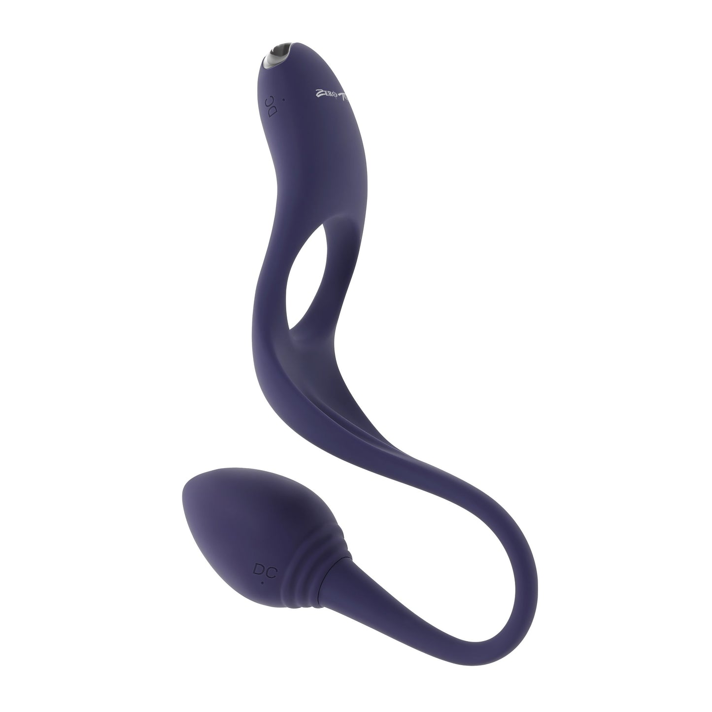 Zero Tolerance - Tip To Tail Vibrerende Cockring met Buttplug