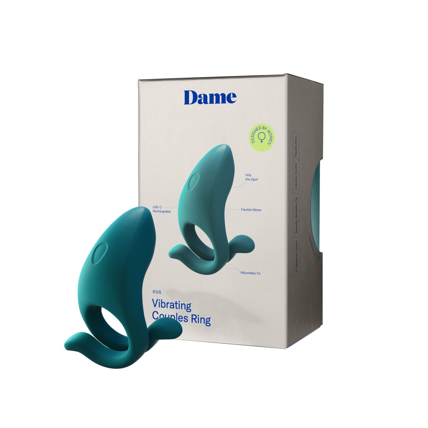 Dame - Hug Verstelbare Cock Ring - Fir
