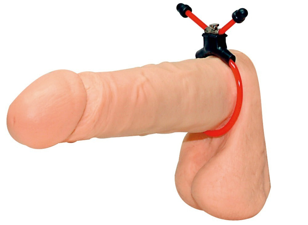Red Sling Cock RIng