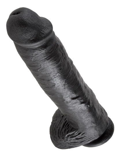 KC 11" Cock with Balls Dark