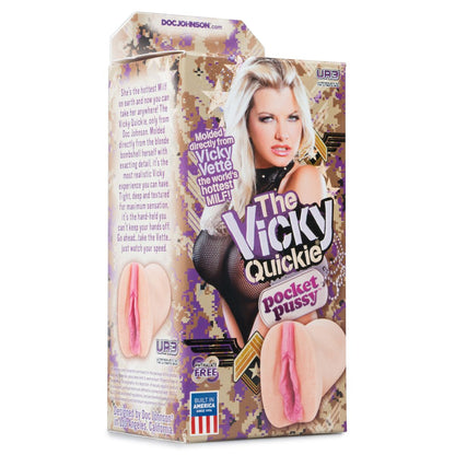 Signature Strokers - Vicky Quickie ULTRASKYN Pocket Pussy Masturbator