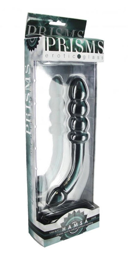 Hamsa G-Spot-/Prostaat Dildo - Smoky Jade