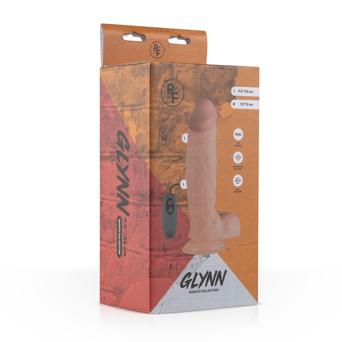Glynn Realistische Vibrator 25.00 cm