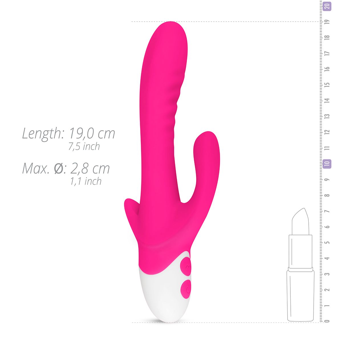 Stellar Vibe Rabbit Vibrator - Roze