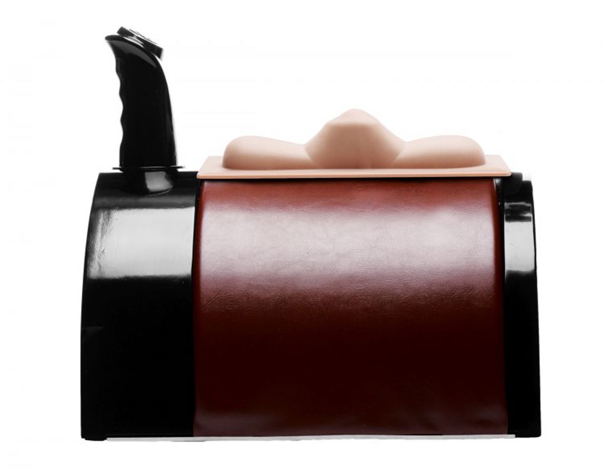 The Saddle Deluxe Sex Machine Met 2 Opzetstukken