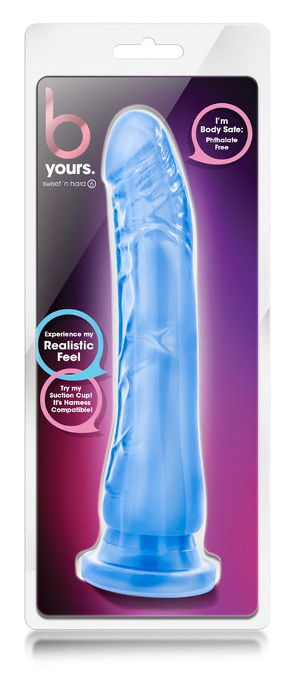 B Yours Sweet 'N Hard Dildo - Blauw