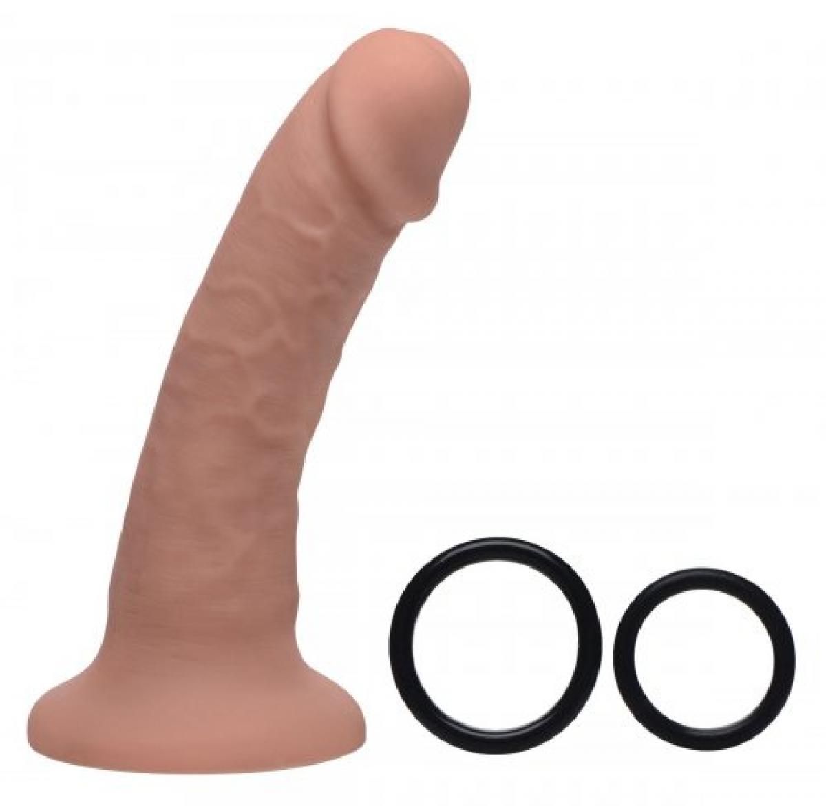 Seducer Siliconen Dildo Met Harnas - 18 cm