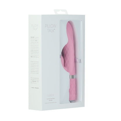Pillow Talk -  Lively Roterende Tarzan Vibrator - Roze