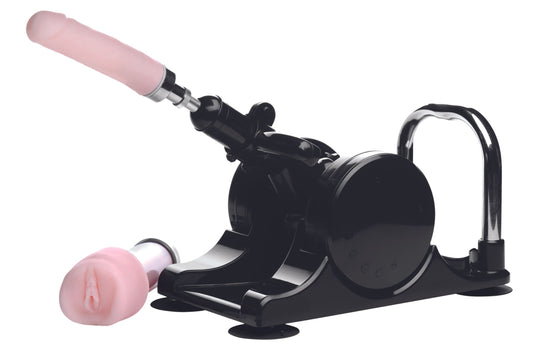 Robo Fuk Deluxe SeksMachine Met Dildo En Masturbator