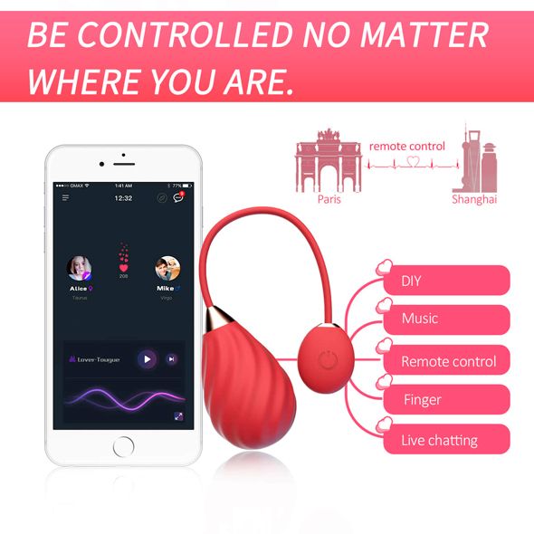 Magic Motion - Magic Sundae App Controlled Vibratie Eitje