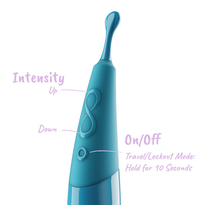 Zumio - I Spirotip Clitoris Stimulator - Aqua