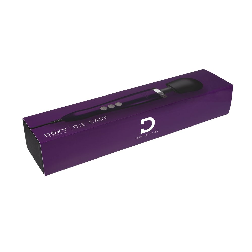 Doxy Die Cast Wand Vibrator - Paars