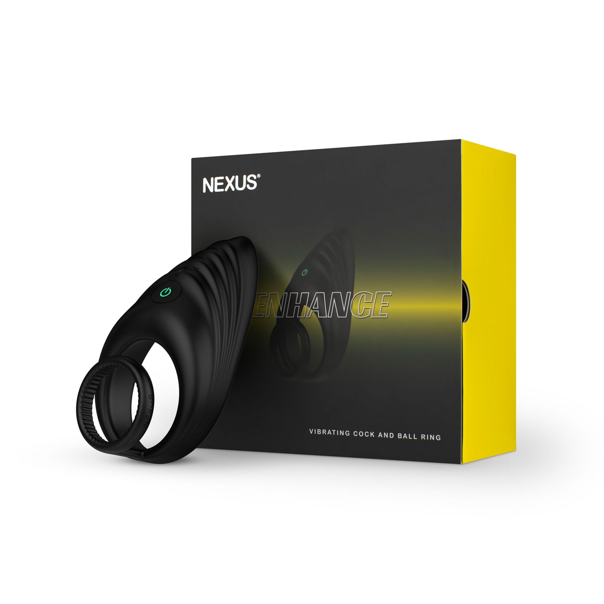 Nexus - Vibrerende Cockring Met Dubbele Stimulatie