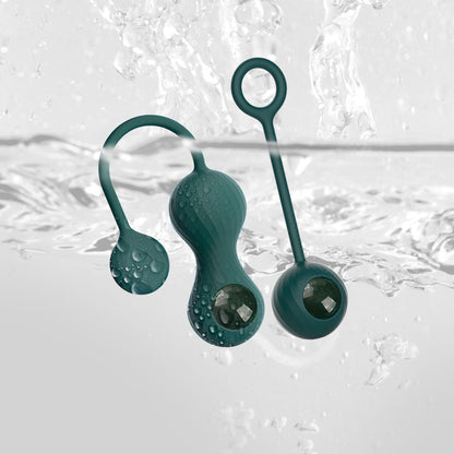 Magic Motion - Duo Smart Kegel Vibrator met Gewichtenset - Groen