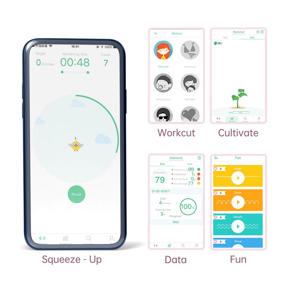 Magic Motion - FitCute Kegel Rejuve - Groen