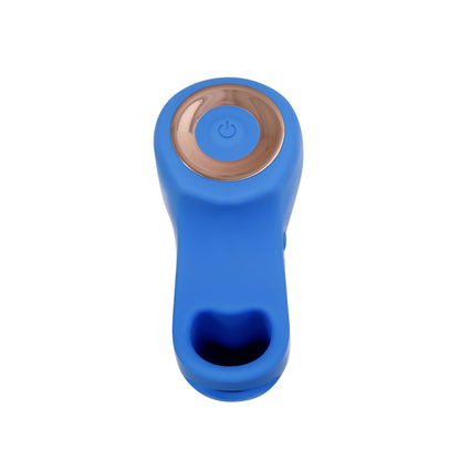 Evolved - Flick It Vinger Vibrator - Blauw