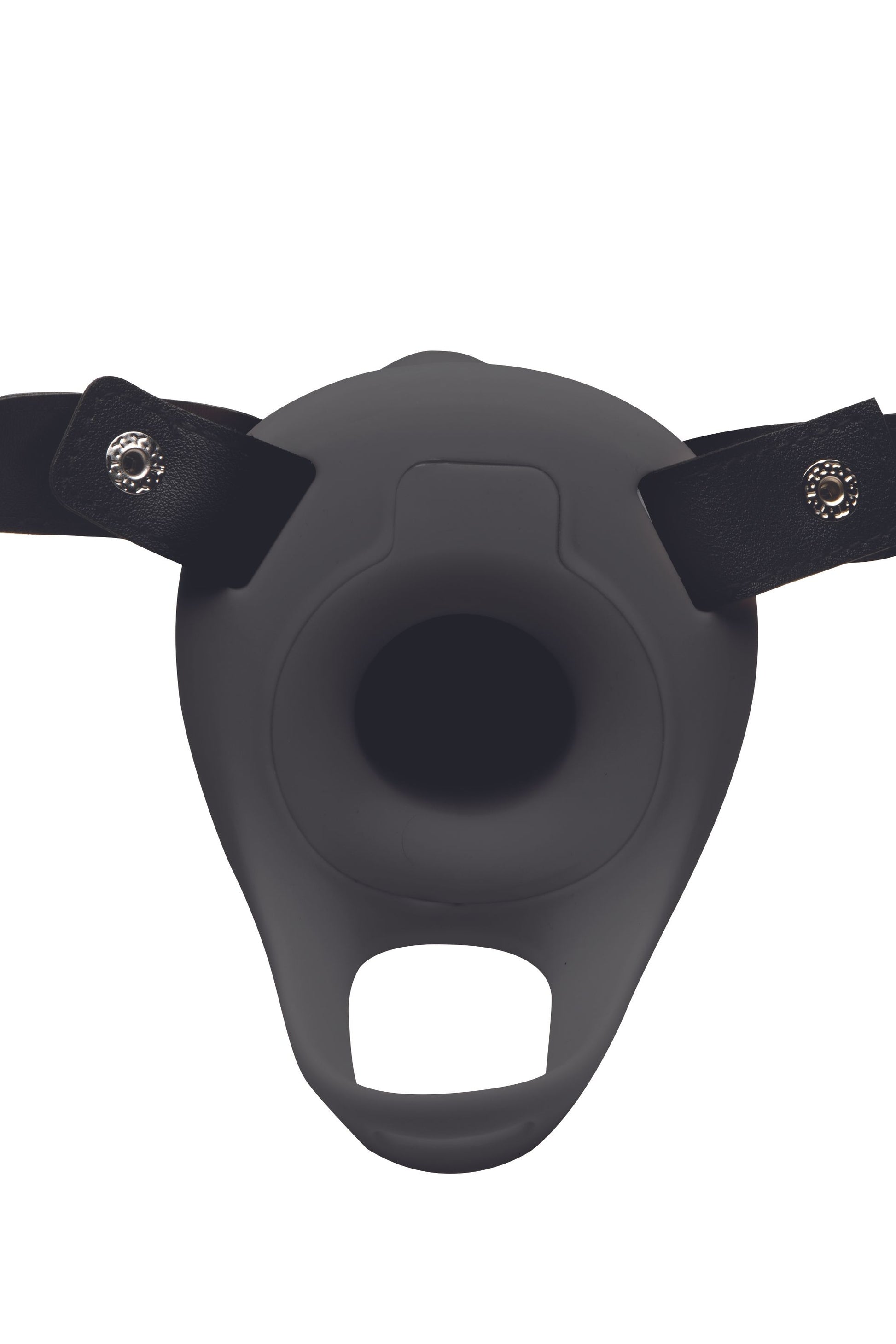 Realistische Vibrerende Siliconen Penis Sleeve - Zwart