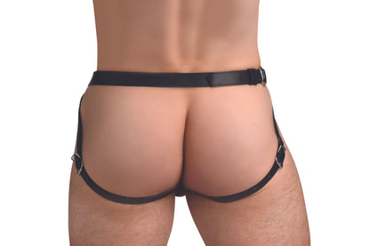 Realistische Vibrerende Siliconen Penis Sleeve - Zwart