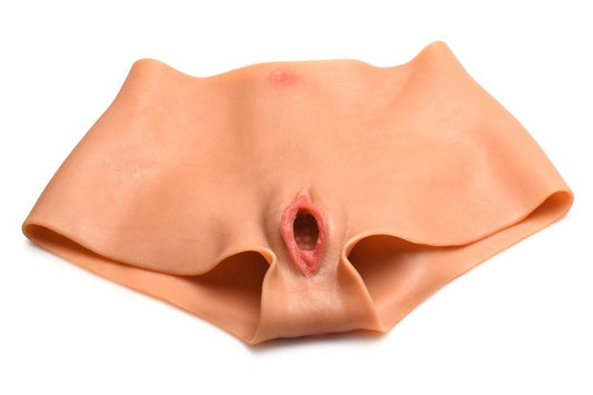 Slipje Siliconen Vagina + Kont - Small