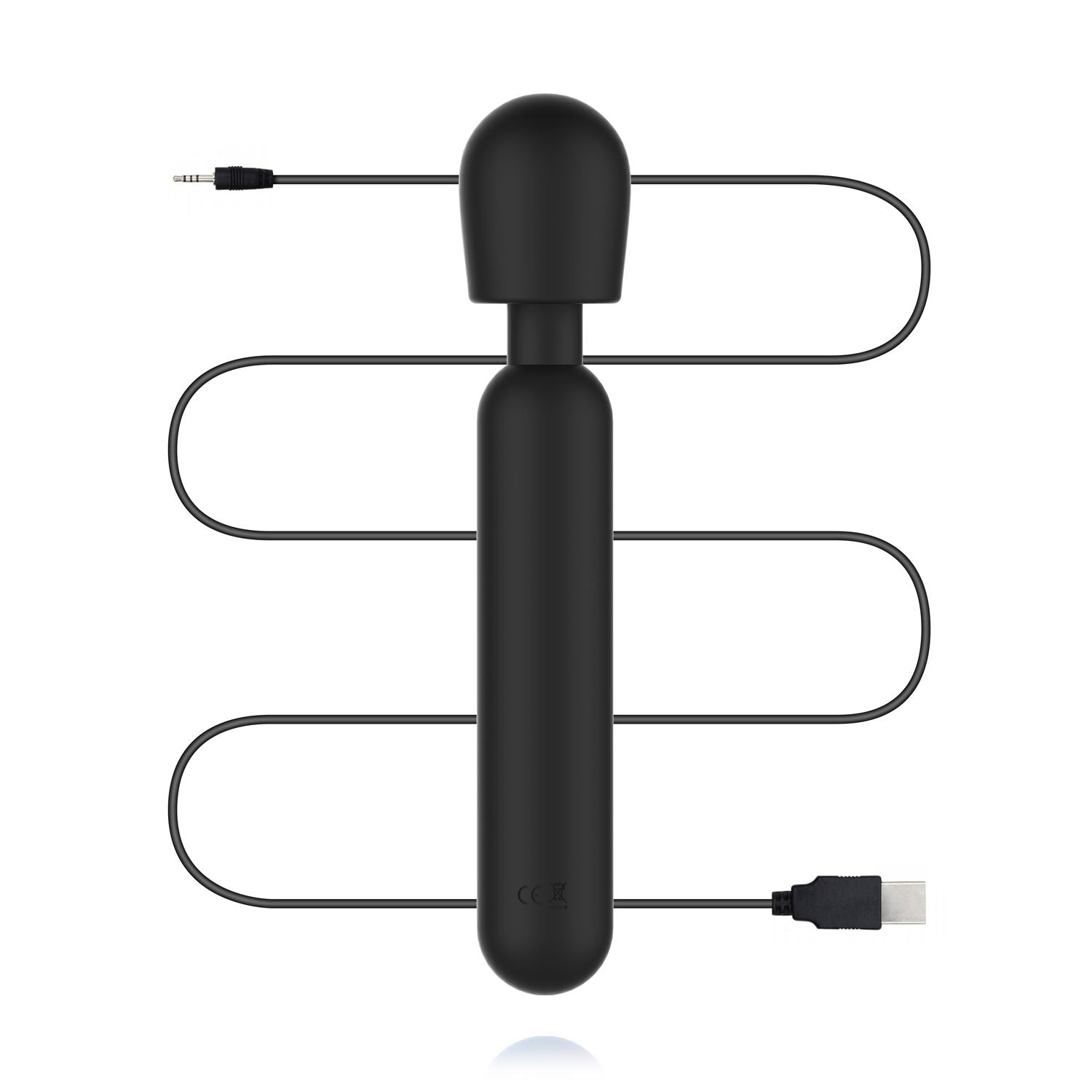 BLAQ - Digitale Wand Vibrator - Zwart