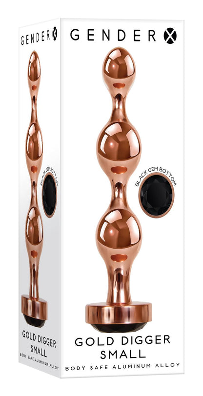 Evolved - Gold Digger Buttplug - Small