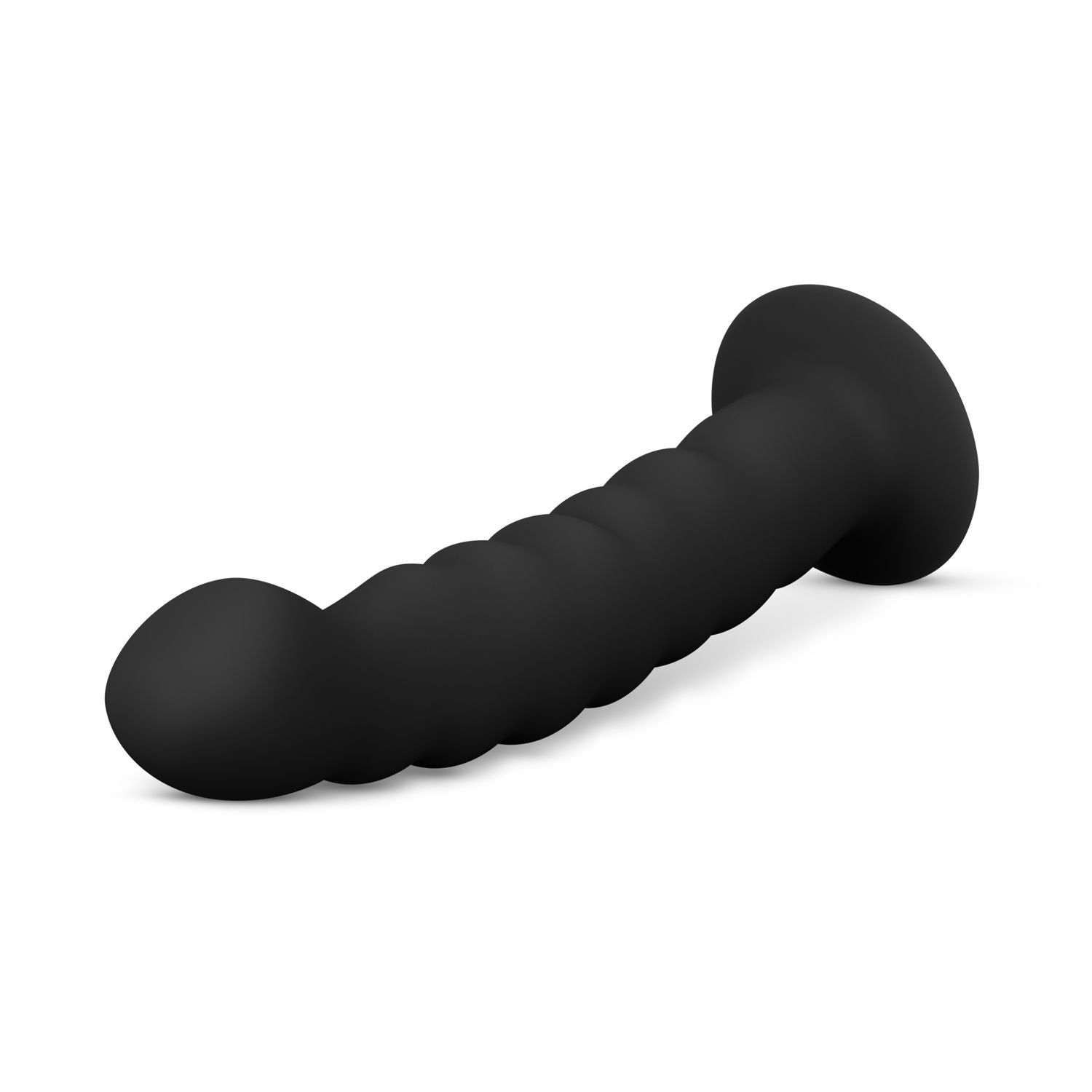 Siliconen Strap-On - Gebogen
