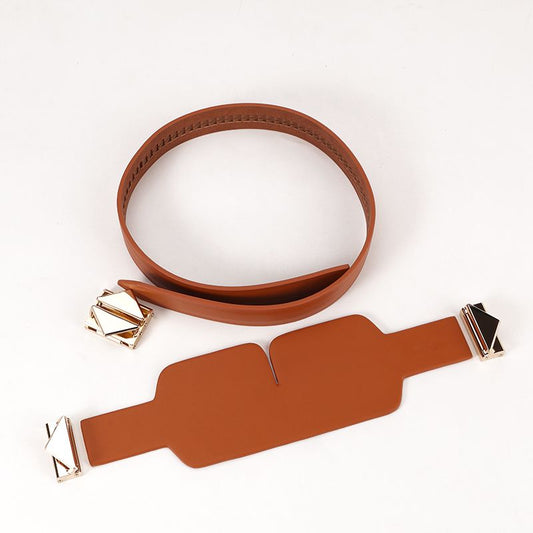 LOCKINK - Blinddoek set - bruin