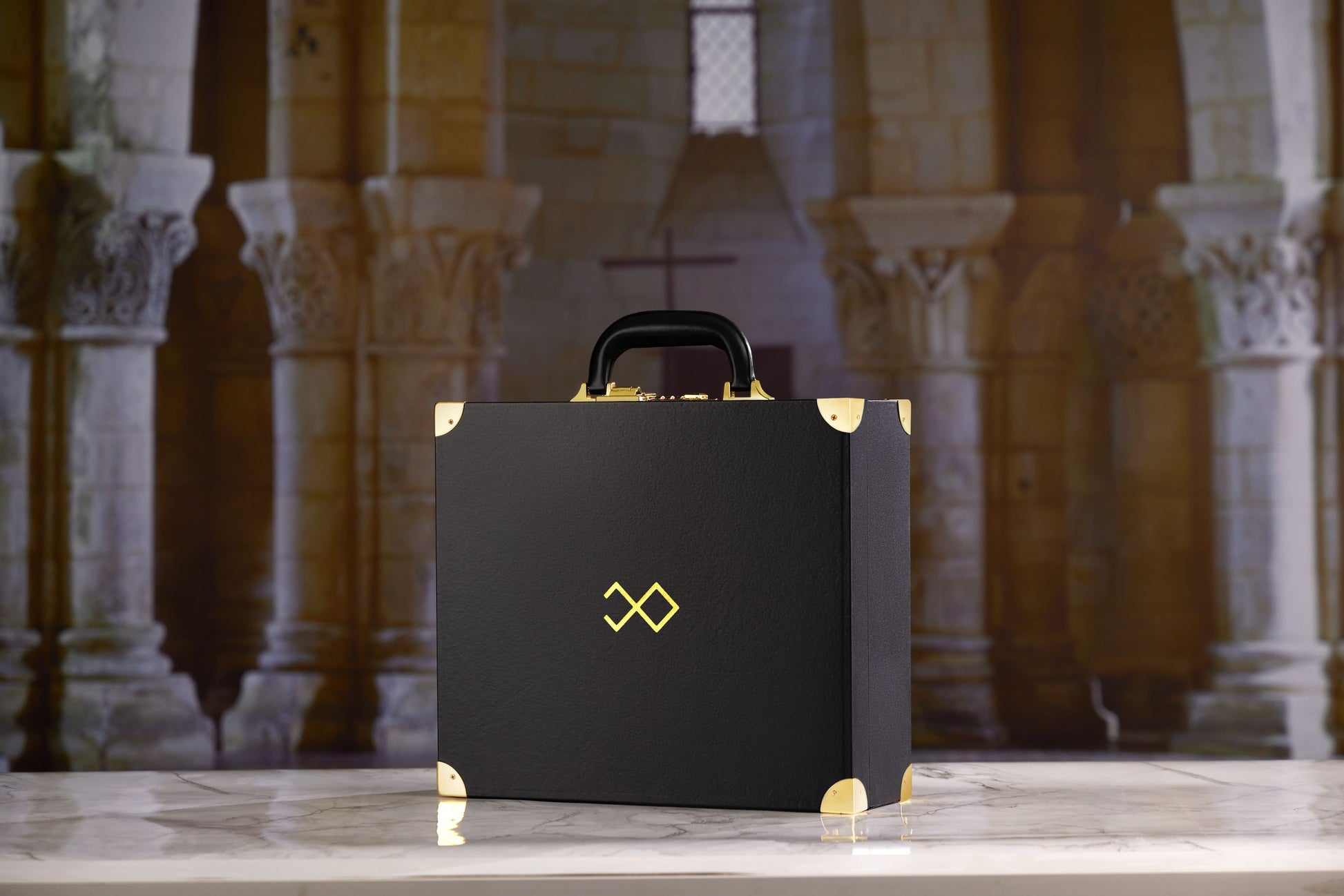 LOCKINK - Moonlight Luxe Opbergkoffer - zwart/goud