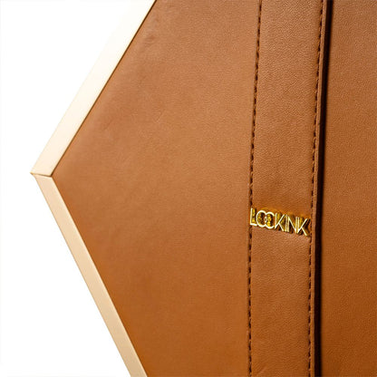 LOCKINK - Mysterious Square Kink Bag - bruin