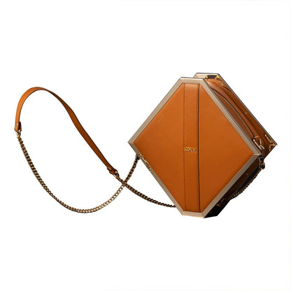 LOCKINK - Mysterious Square Kink Bag - bruin