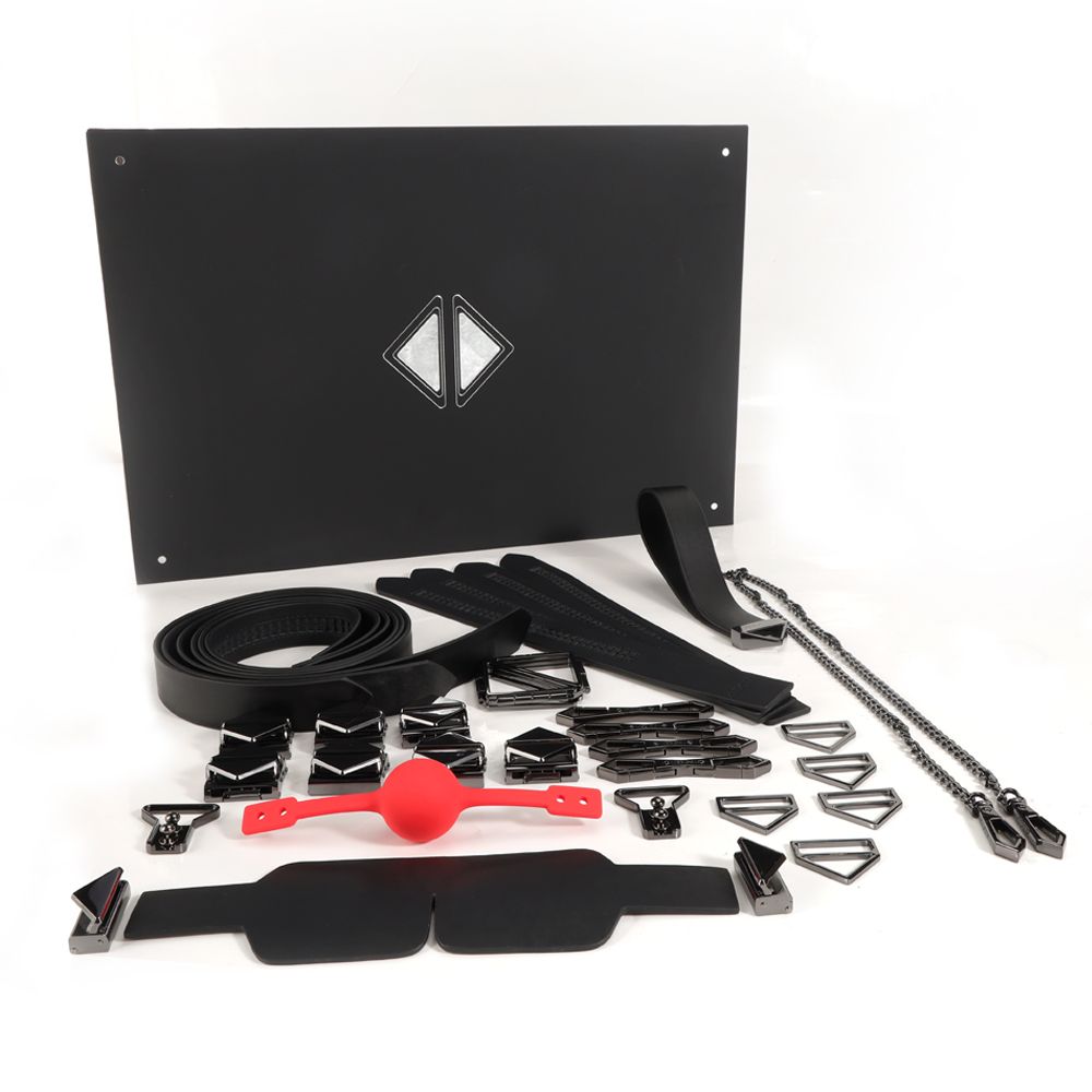 LOCKINK - Bondage & Restraint Set - negro