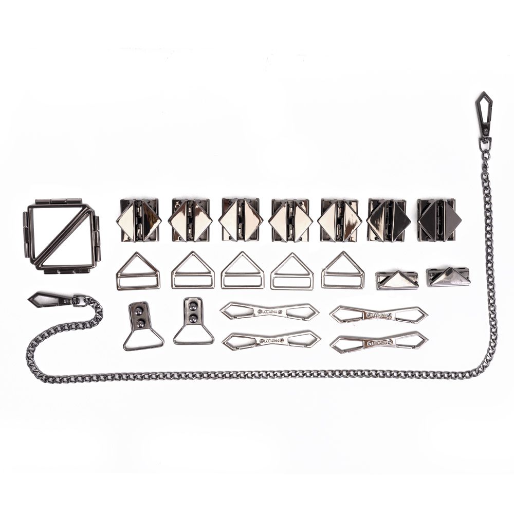 LOCKINK - Bondage & Restraint Set - negro