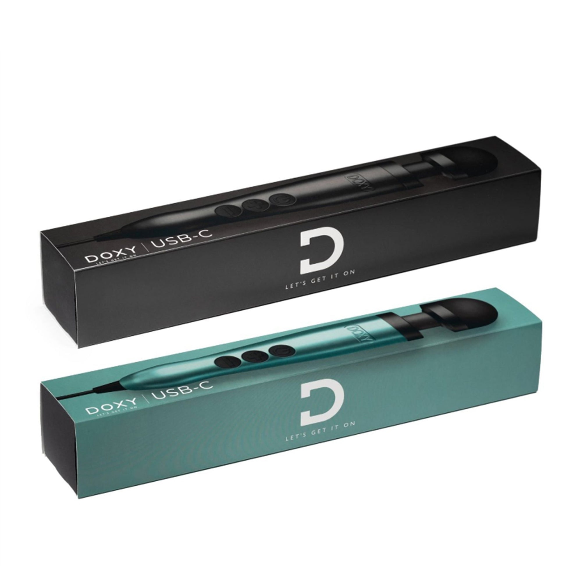 Doxy 3 USB-C Wand Vibrator - Zwart