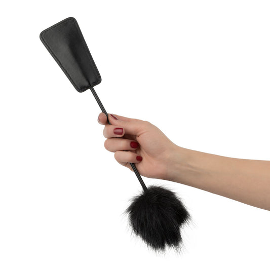 Fluffy Kietelaar en Zweepje in 1 - Zwart