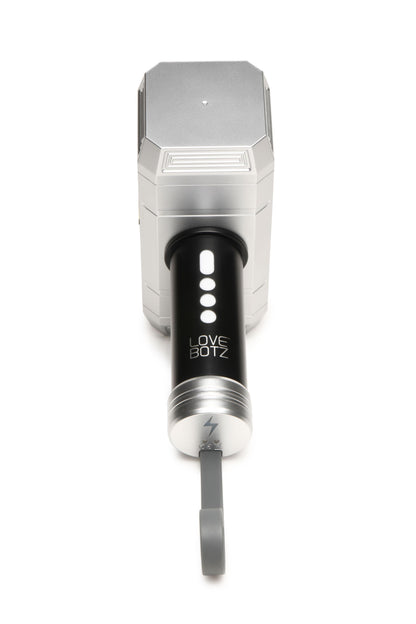 XR Brands - Thunder Stroker Zuigende Masturbator - Zilver&Zwart