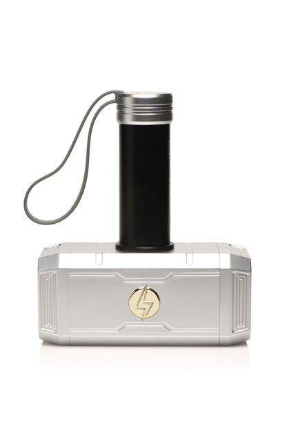 XR Brands - Thunder Stroker Zuigende Masturbator - Zilver&Zwart