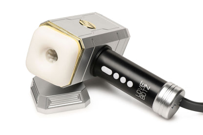 XR Brands - Thunder Stroker Zuigende Masturbator - Zilver&Zwart