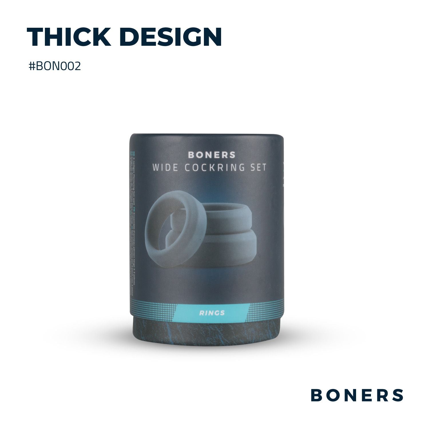 Boners Cockring Set 3-delig