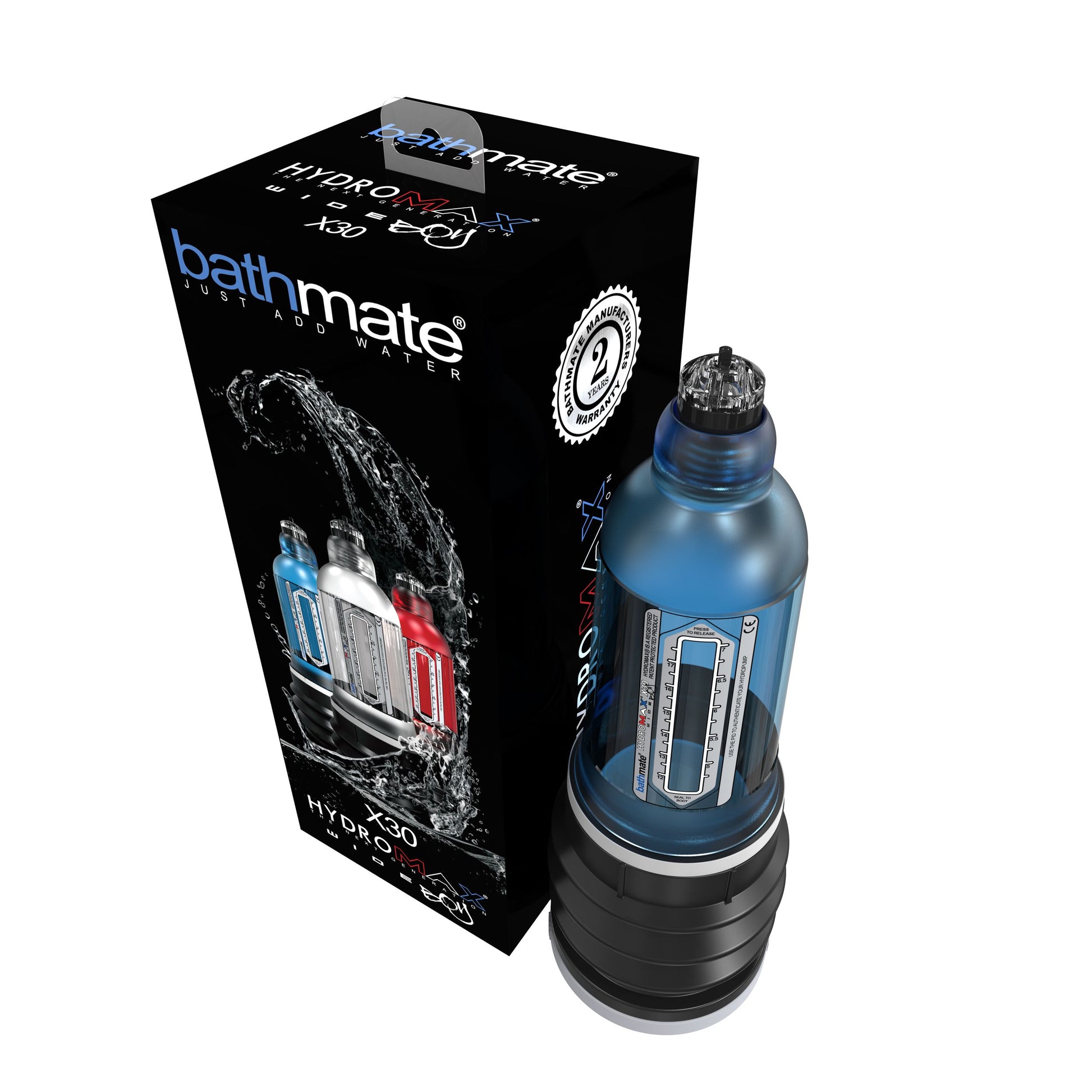 Bathmate - HydroMax7 Penispomp Wide Boy Blauw