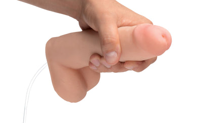 Dual Density Spuitende Dildo - 20 cm