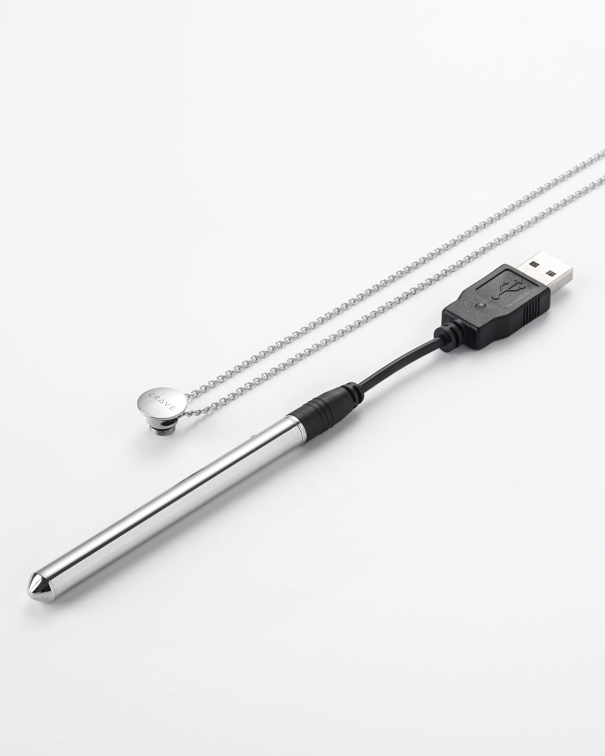 Crave - Vesper Vibrator Ketting - Zilver