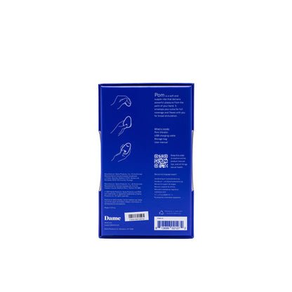 Dame - Pom Flexibele Vibrator - Ice