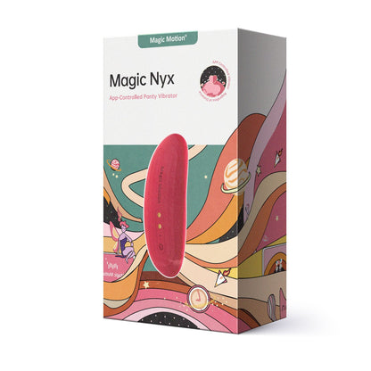 Magic Motion - App Gestuurde Nyx Smart Panty Vibrator - Rood