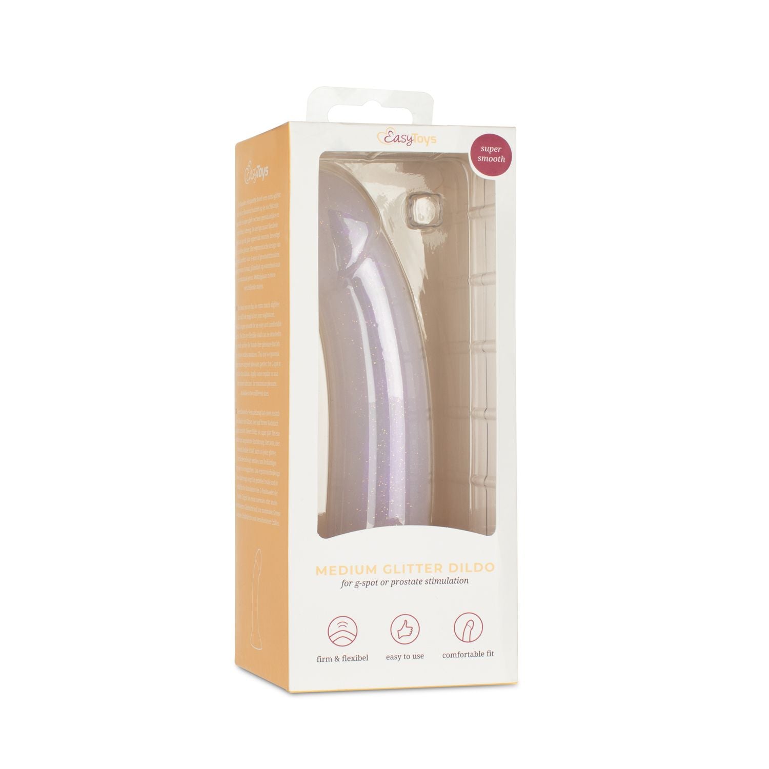 Mermaid Glitter Dildo - 19 cm