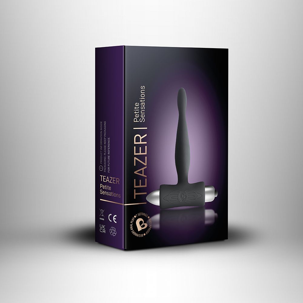 Teazer Petite Sensations Anaal Plug - Zwart