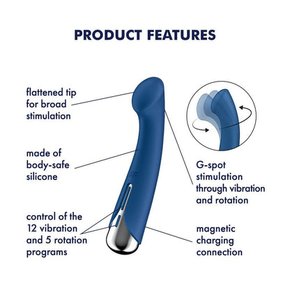 Satisfyer Spinning G-Spot 1 - Blauw